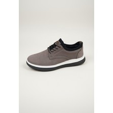 Modayak Ata M510 Kum Hakiki Deri Eva Taban Bağcıklı Günlük Erkek Ayakkabı