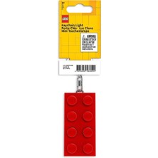 LEGO Iconic KE234HR Brick 2x4 Red LED Key Chain