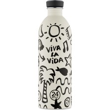 24 Bottles Urban Bottle Viva La Vida Paslanmaz Çelik Su Şişesi 1000 ml