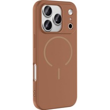 Cepustik Telefon Aksesuarları iPhone 17 Pro Max Kılıf M-Safe Şarj Özellikli Meta Kılıf