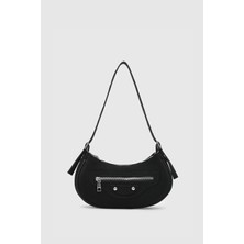 Shule Bags Sandy 90's Retro Baget Çanta Siyah