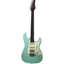 Schecter Nick Johnston Traditional Hss 10TH Anniversary Elektro Gitar (Atomic Green)