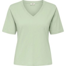 Jdy Jdyrex % 100 Pamuk Regular Fit V Yaka T Shirt Bayan T Shirt 15352294