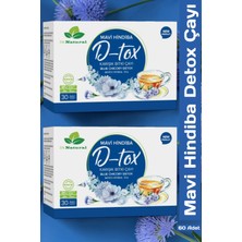 Dr. Natural 2 Kutu Mavi Hindiba Detox Karışık Bitki Çayı 30 Şase Mavihindiba Detoks Tozu