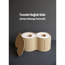 3D Snaxx Dekoratif Tuvalet Kağıdı Kutusu – 2’li Rulo Kapasiteli Organizer