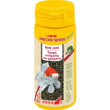 Sera Goldy Color Spirulina Japon Balığı Granül Renk Yemi 50 ml