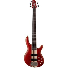 Cort A5PLUS Fmmh Opbc Bass Gitar, 5 Telli, Open Pore Black Cherry