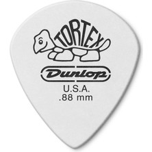 Jim Dunlop 478R.88 Tortex White Jazz Iıı Pena (0.88 Mm)