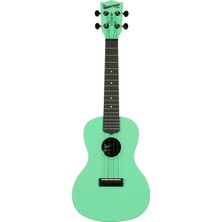 Kala Waterman Recycled Concert Ukulele (Sea Foam Green)