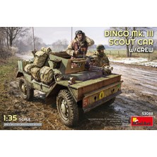 Miniart 53088 1:35 Dingo Mk. Iıı Keşif Aracı (Mürettebatıyla Birlikte)