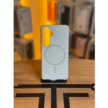 Avcı Teknoloji Market Samsung S24 / S25 Uyumlu Içi Kadife Magsafe Destekli Premium Silikon Kılıf