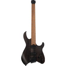 Cort Space G6MS Sgtk Elektro Gitar Yarı Parlak Şeffaf Siyah Çantalı