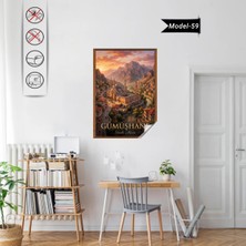 Akıllı Kağıt Türkiye Iller Tablo - Poster Gümüşhane (Model-59)