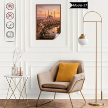 Akıllı Kağıt Türkiye Iller Tablo - Poster Edirne (Model-57)