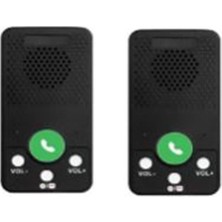 Hello D10A 1000 Mah Şarjlı Interkom Kapalı Devre Konuşma Sistemi