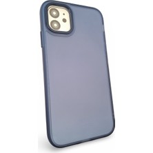 Epro iPhone 11 Uyumlu Mat Yüzeyli Tam Korumalı Metal Tuşlu Kamera Koruma Çıkıntılı Sert Esnek Lüks Kılıf