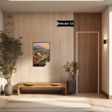 Akıllı Kağıt Türkiye Iller Tablo - Poster Düzce (Model-55)