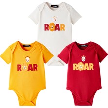Gs Store Galatasaray Bebek Kısa  Kollu 3`lü Body B252008