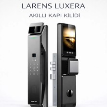 Larens Luxera X9 Pro Akıllı Kapı Kilidi – Yüz Tanıma, Parmak Izi, Şifre, Kart ve Tuya Uygulama Destekli