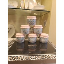 Acar Feel Good Silikon Kapaklı 6 Lı Kavanoz Seti - 200 ml