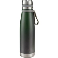 Weather Forecast 304 L Çelik Koyu Yeşil 850 ml Sıcak Soğuk Vacuum Bottle Matara Suluk CIN479YS