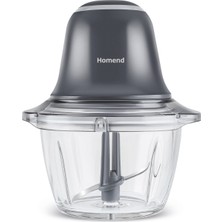 Homend Robochop 2109H Cam Hazneli Doğrayıcı Antrasit