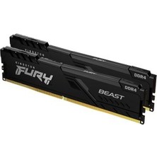 Cosmony Kingston Fury Beast 32 GB (2X16) 3600 Mhz CL18 KF436C18BBK2/32 Ddr4 Ram