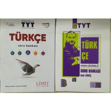 Eser Benim Hocam Yayınları Tyt Türkçe Çözümlü Soru Bankası+ Limit  Yayınları Tyt Türkçe Soru Bankası