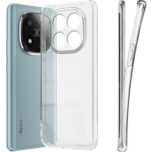 Gpack Redmi Note 15 Pro Plus  Kılıf Kamera Korumalı Şeffaf Silikon Renksiz