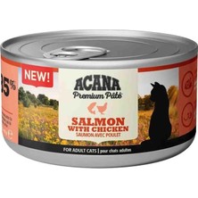 Acana Premium Pate (Ezme) Somon Balıklı ve Tavuklu Kedi Konservesi 85 gr