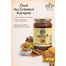 Özel Arı Ürünleri Karışımı - 860 gr | Bal, Arı Sütü, Polen, Propolis Içerikli | Diyetisyen Tavsiyeli