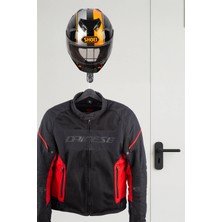 Milano Home Kask Askılığı- Motosiklet / Bisiklet / Scooter Uyumlu | Sağlam Metal Yapı Tek Ebat Hubsan Teknoloji Aş