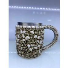 İlkyaz Fashion Kuru Kafa Mezar Çelik Kupa Kod 220057