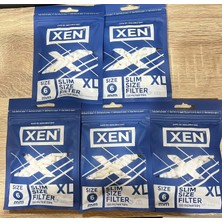 Xen Slım Size 6 mm Sigara Filtresi (5 Paket)