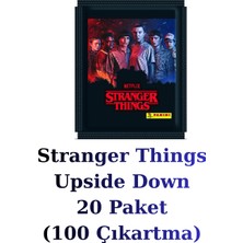Next Plus Official Stranger Thıngs – The Upsıde Down 25 Paket (75 Stickers) By Panini