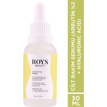 Roys Beauty Cilt Bakım Serumu (Arbutin % 2 + Hyaluronic Acid )