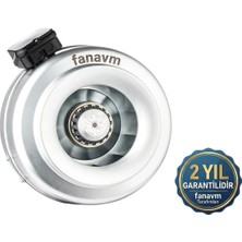 31.5 cm Çapında Bdtx 315-B 2500 D/d 220/230 Volt Monofaze Yuvarlak Kanal Fanı Geriye Eğimli