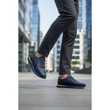 Panorama Konforlu Hafif Tabanlı Hakiki Deri Erkek Sneaker