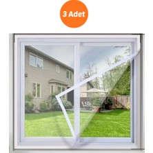 Magic Lady 3 Adet Yıkanabilir Sök Tak 130 x 150 cm Çift Kanat Sineklik