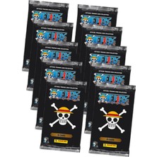 Next Plus Licensed Panini One Piece 10 Paket (80 Kart) Trading Card 25TH Anniversary