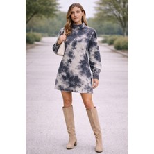 Alexander Gardi Özel Koleksiyon Oversize Denim Elbise (5020)