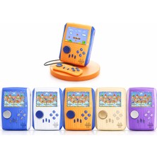 Qasul 500 Dahili Oyunlu Mini Game Konsol Tv Bağlantılı 3.0” Ekran + Şarjlı + Taşınabilir