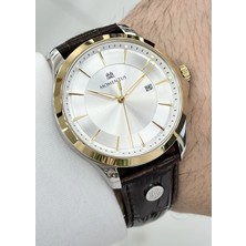 Momentus Orijinal Su Geçirmez Deri Kordon Klasik Erkek Kol Saati ILKKC361T-02KG