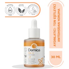 Dernica Vita-C Active Complex - Aydınlatıcı & Ton Eşitleyici Antioksidan C Vitamini Serum