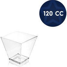 Piramit Kap +Pet Kapak 120 cc 50 Adet