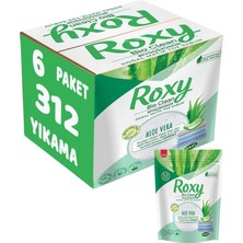 Dalan Roxy Bio Clean Matik Sabun Tozu 1.6kg Aloe Vera (6 Lı Set) (312 Yıkama)