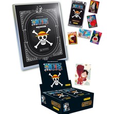 Next Plus Official One Piece Trading Card 25TH Anniversary Album+1 Kutu (18 Paket) Trading Crads By Panini