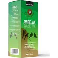 Pharmax Avirelax 30 ml Solüsyon (Avian Anksiyolitik, Tüy Yolma ve Stres Inhibisyonu)