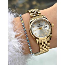 Daniel Klein Çelik Kordon Takvimli Minimal Kasa Kadın Kol Saati