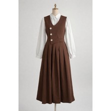 Nirva Butik Düğmeli Tesettür Jile